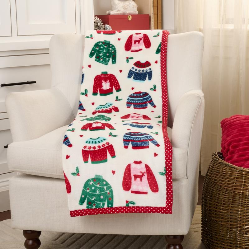 Evoria™ Holiday Printed Throw