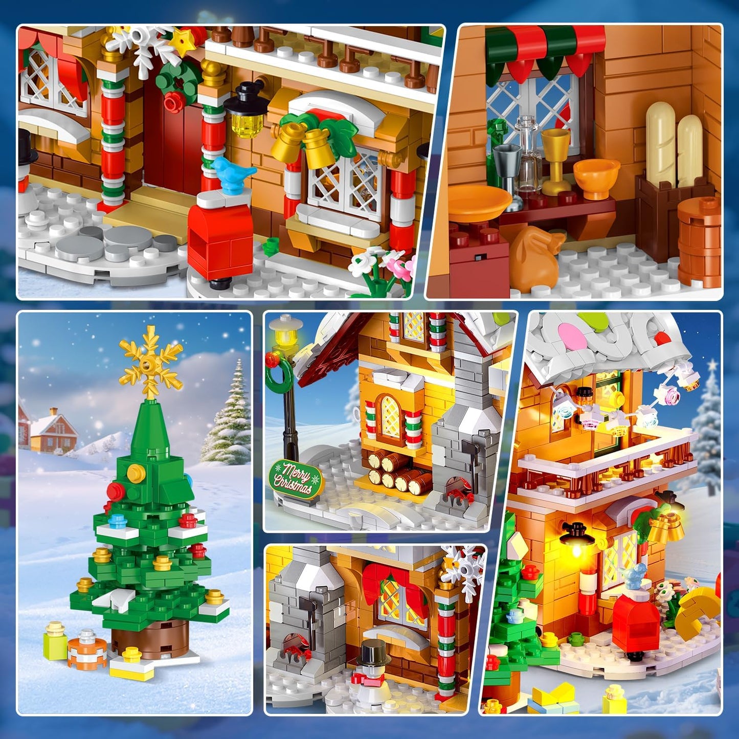 Evoria™ Gingerbread Village Set