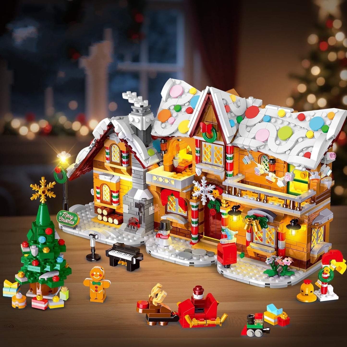 Evoria™ Gingerbread Village Set