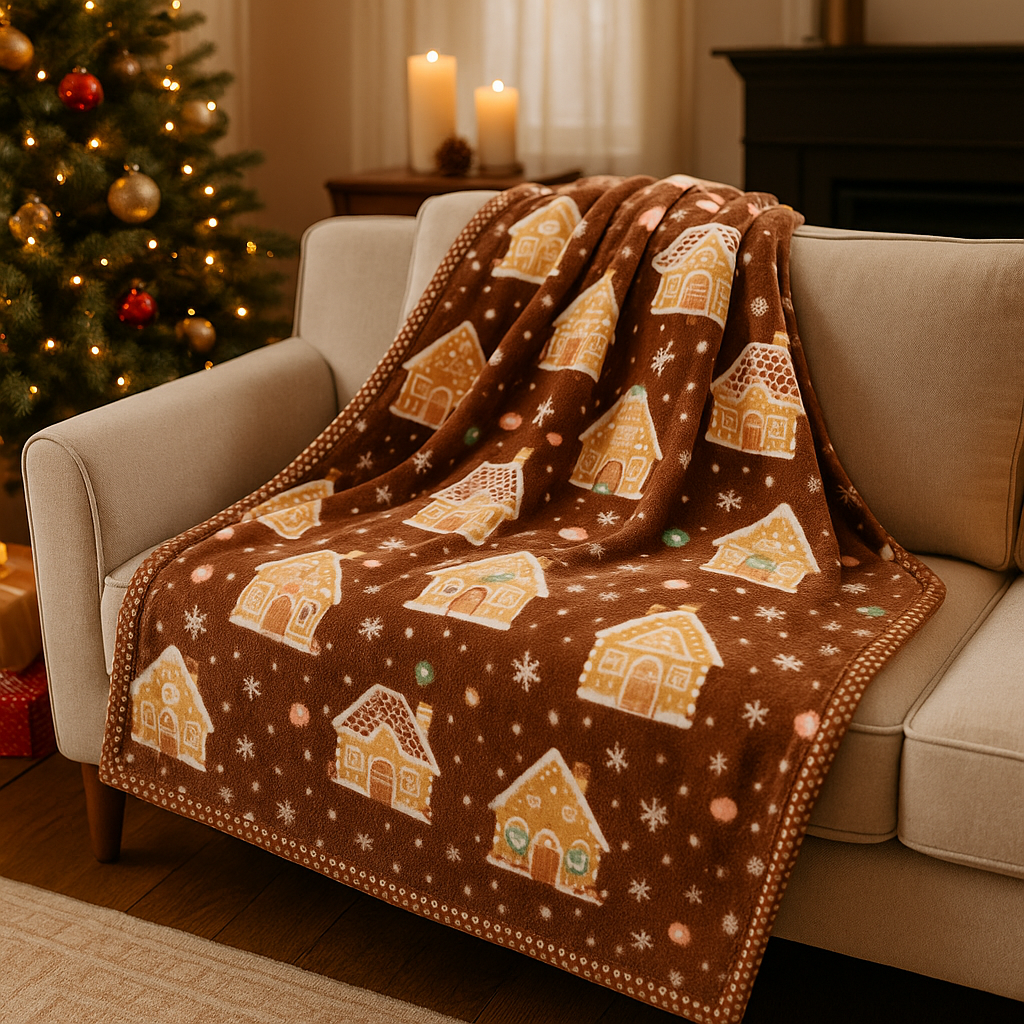 Evoria™ Holiday Printed Throw