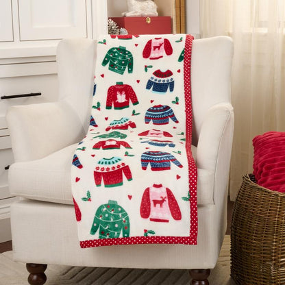 Evoria™ Holiday Printed Throw