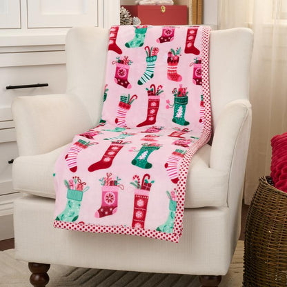 Evoria™ Holiday Printed Throw