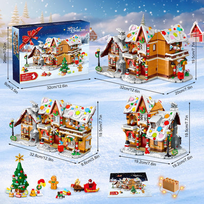 Evoria™ Gingerbread Village Set